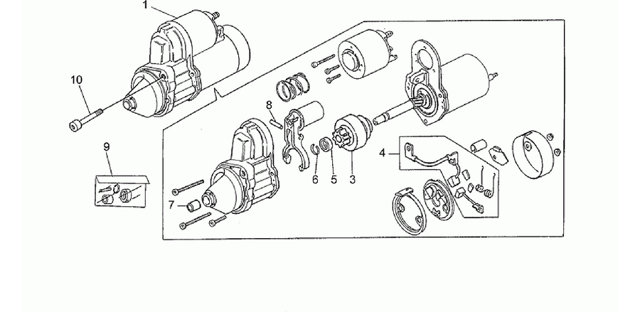 Starter motor