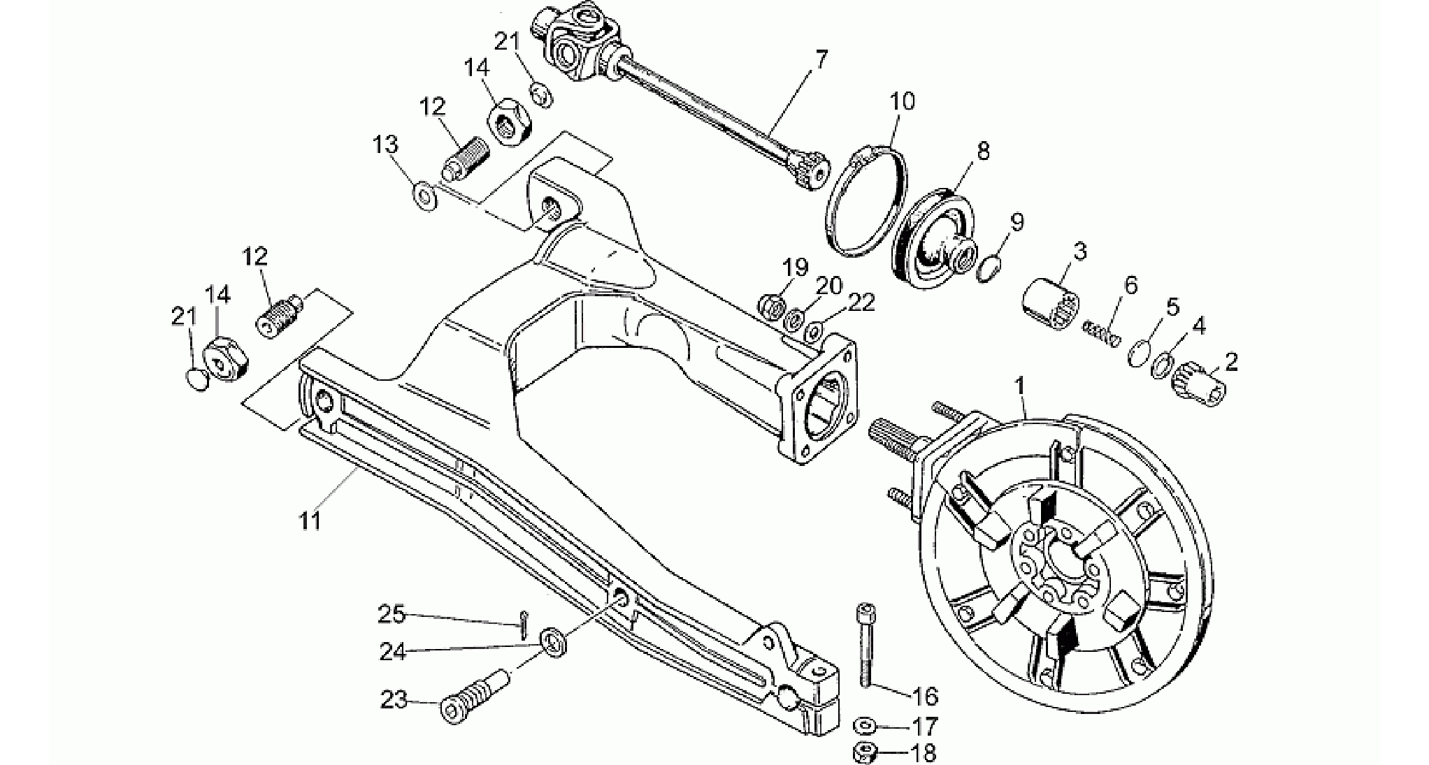 Swing arm