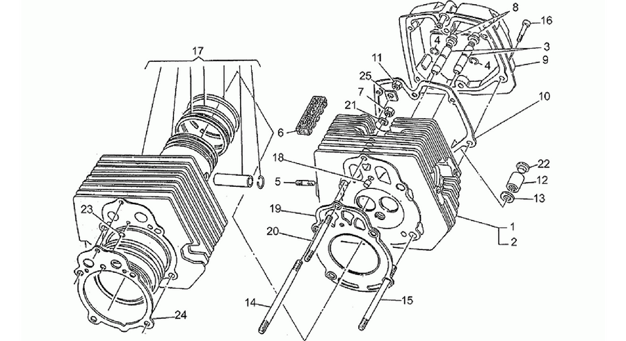 Cylinder - Head - Piston