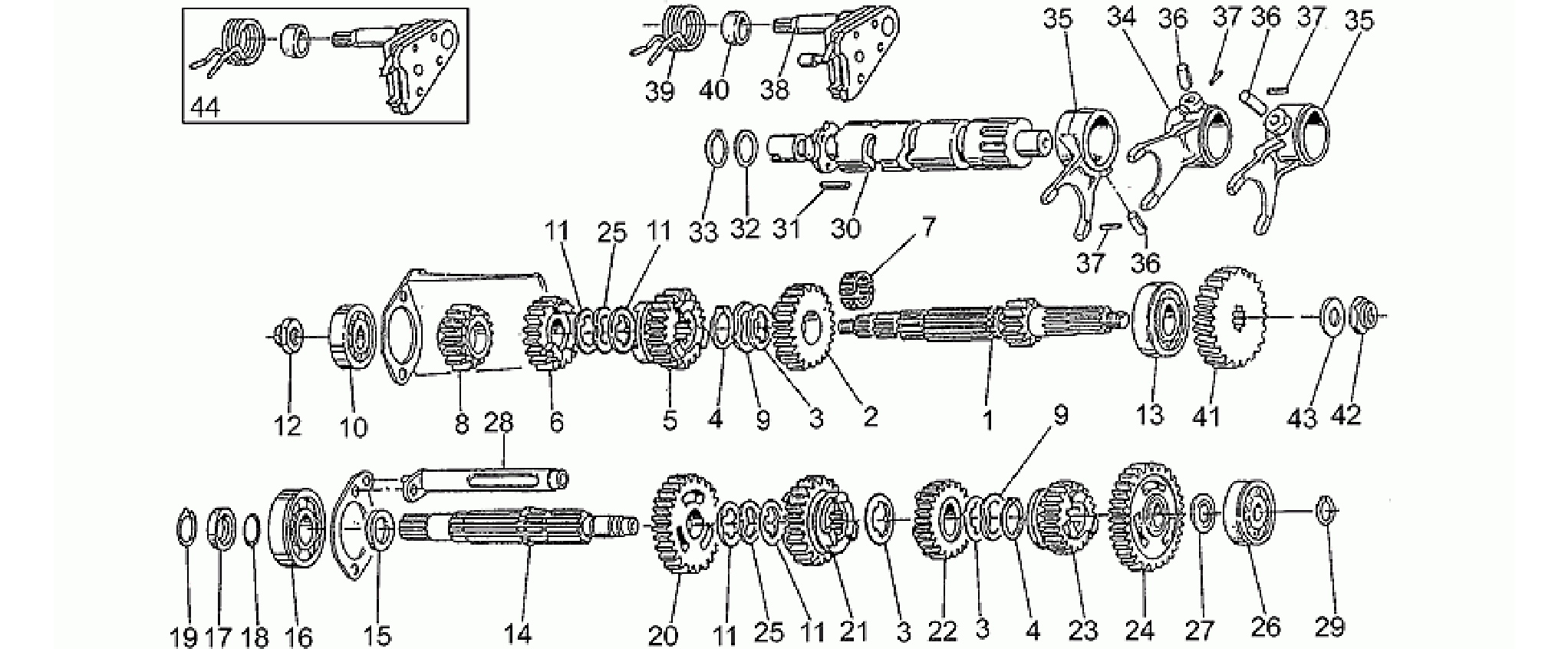 Gear-box components