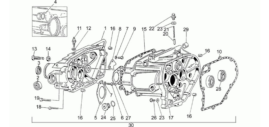 Gearbox housing