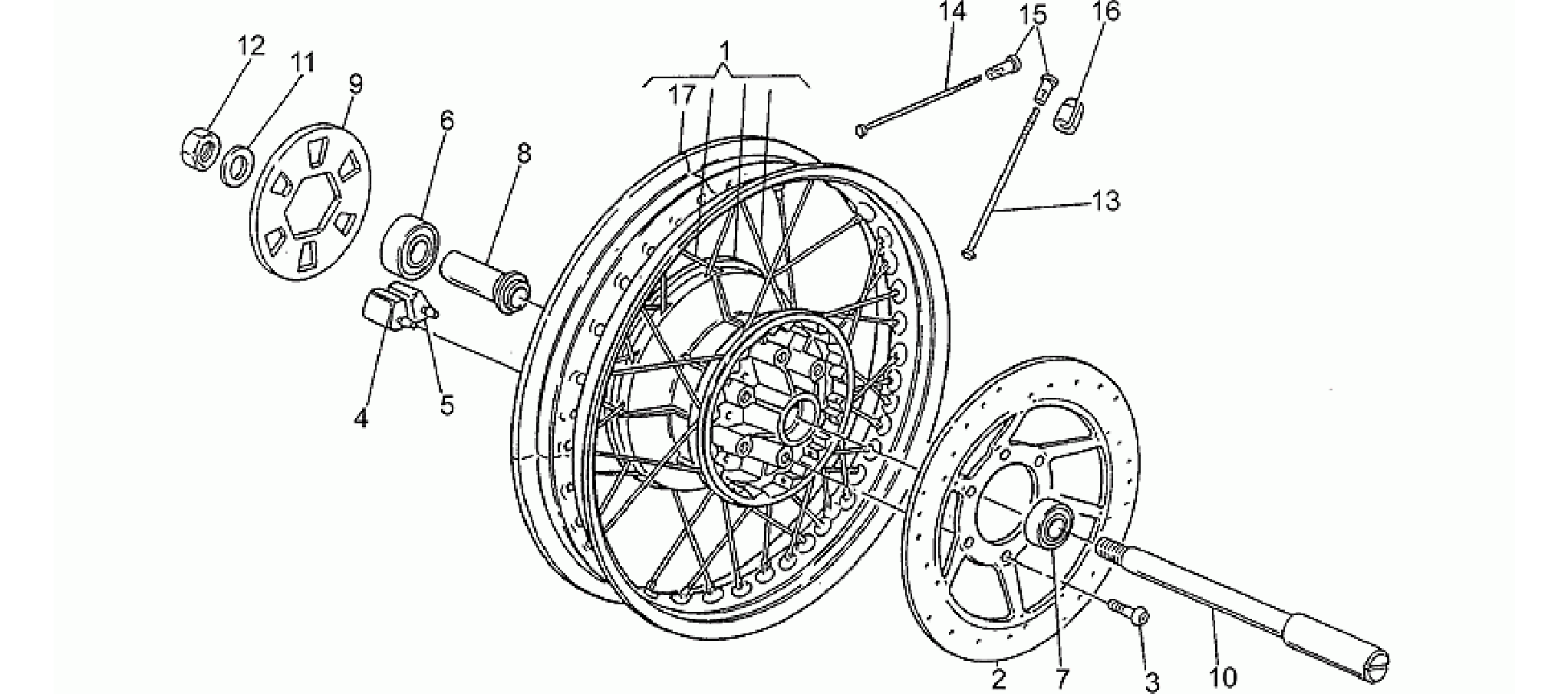 Rear wheel