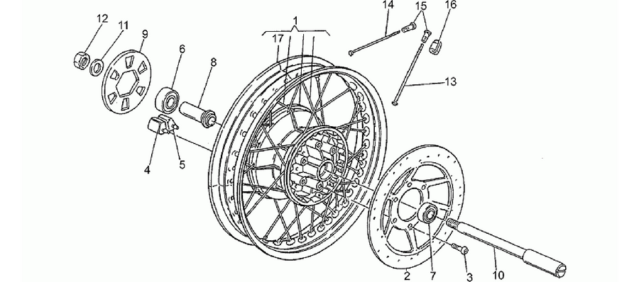 Rear wheel