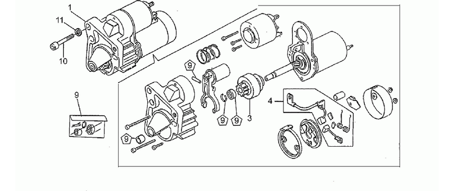 Starter motor