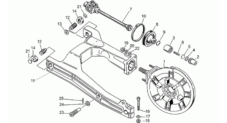 Swing arm