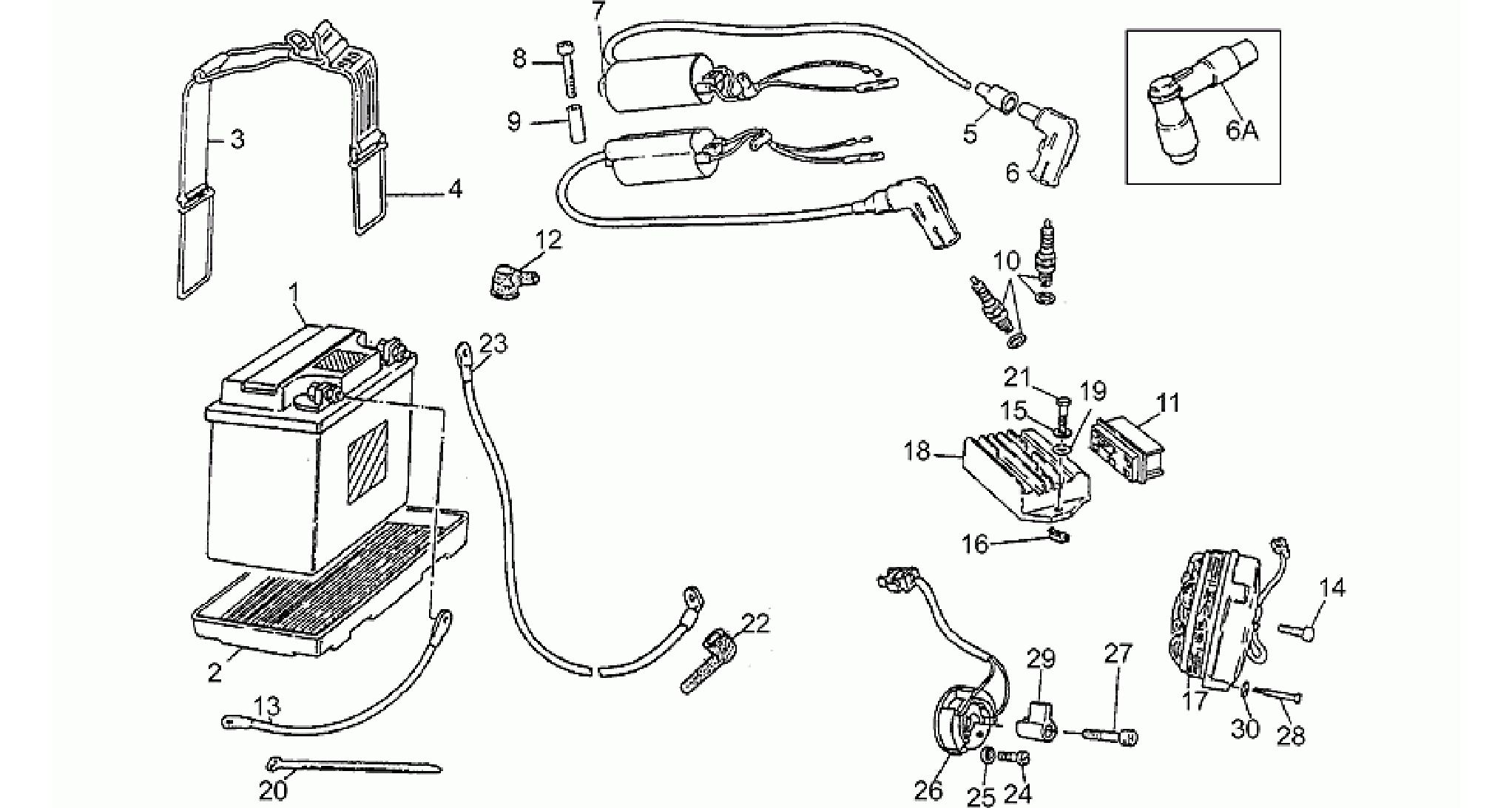 Battery - Motoplat ignition
