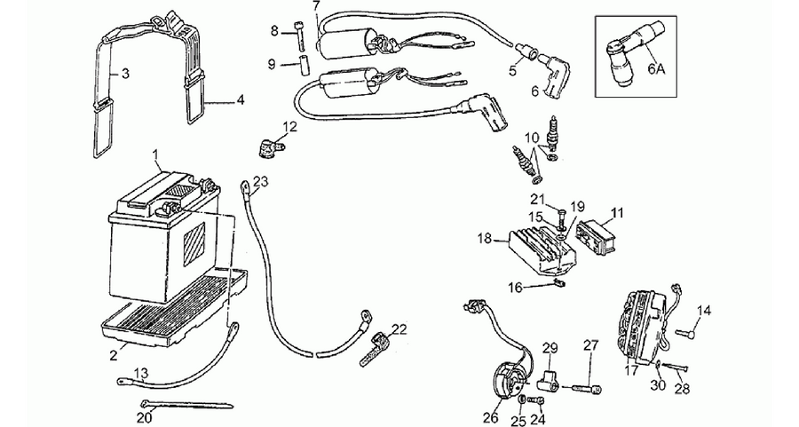 Battery - Motoplat ignition