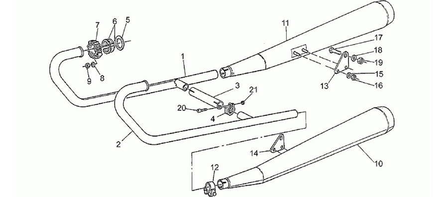 Exhaust unit