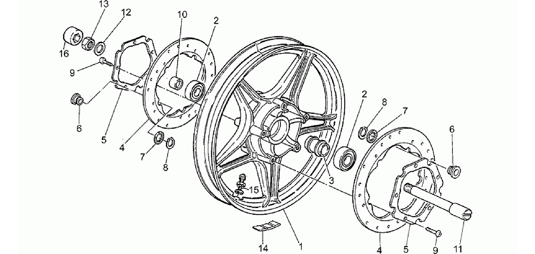 Front wheel
