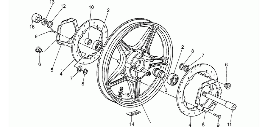 Front wheel