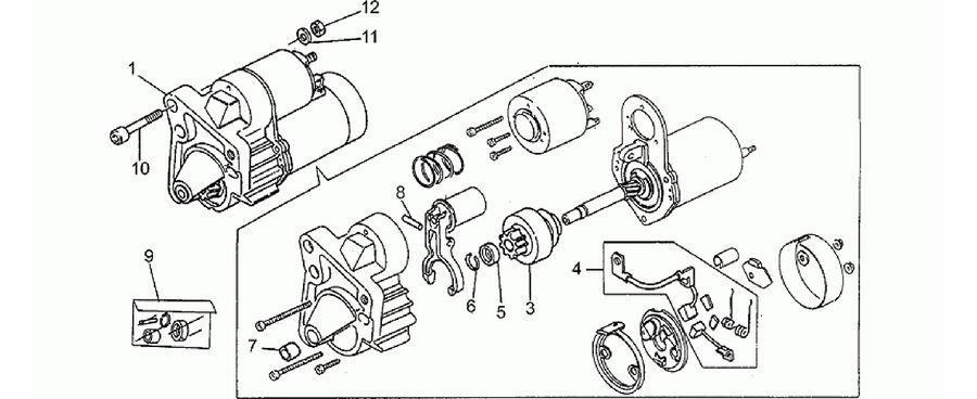 Starter motor