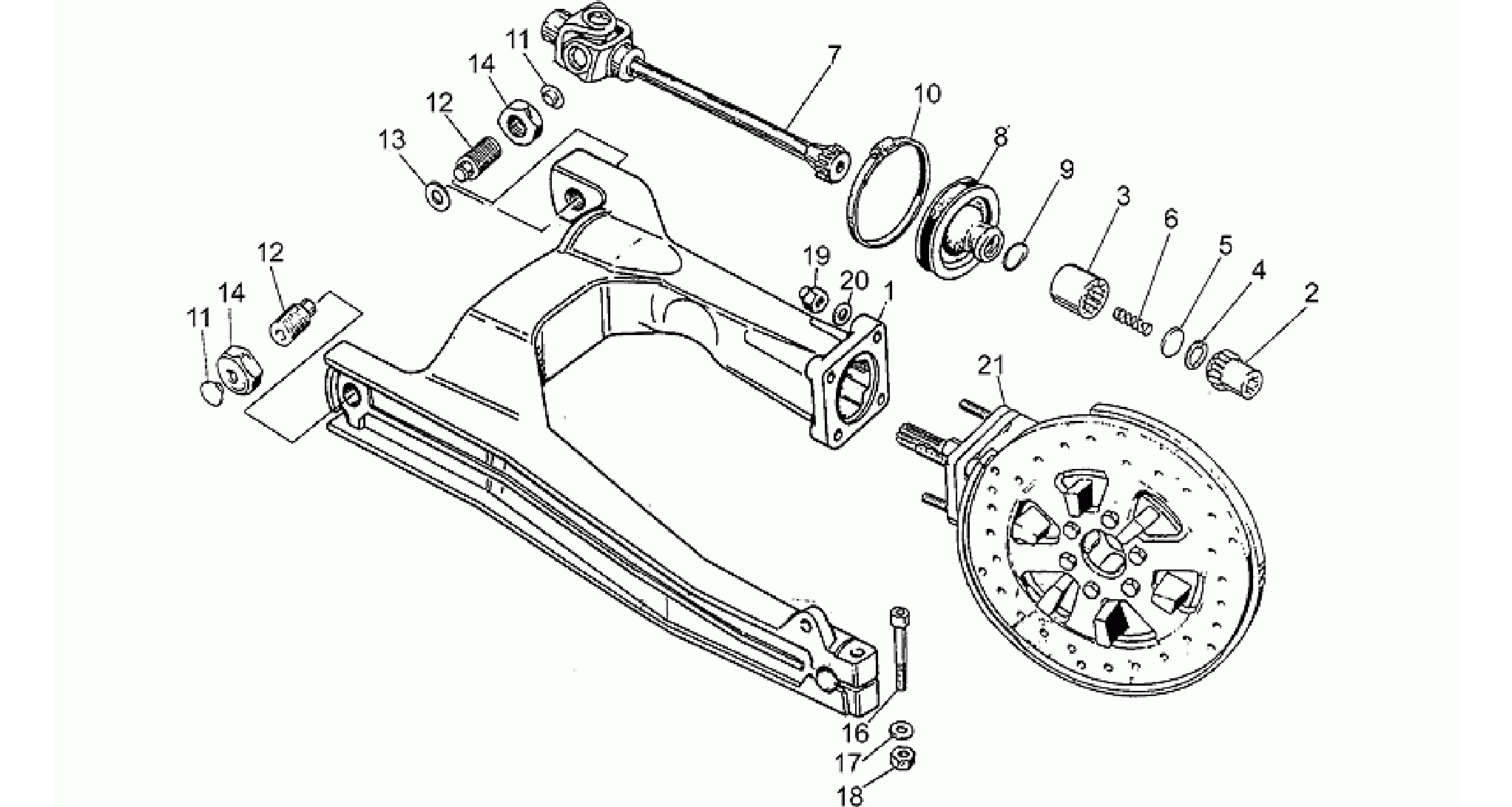 Swing arm