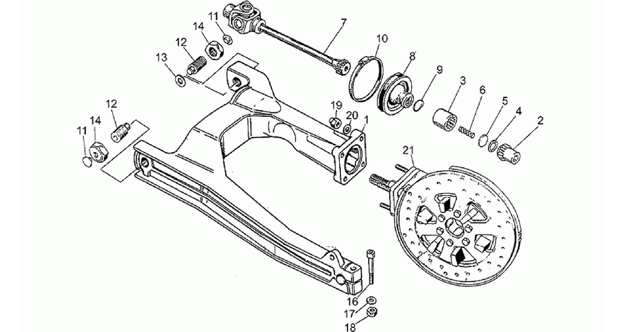 Swing arm