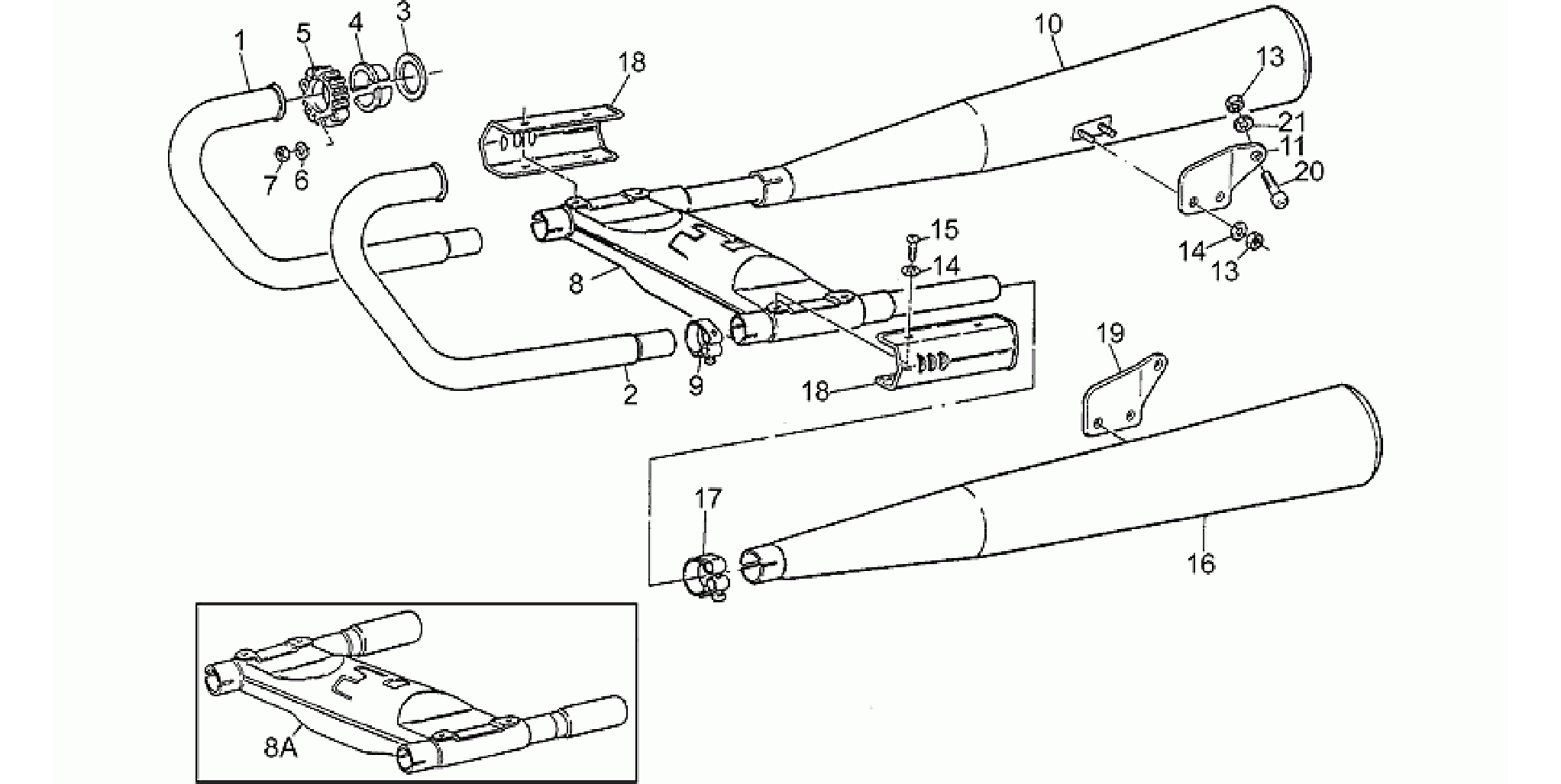 Exhaust unit