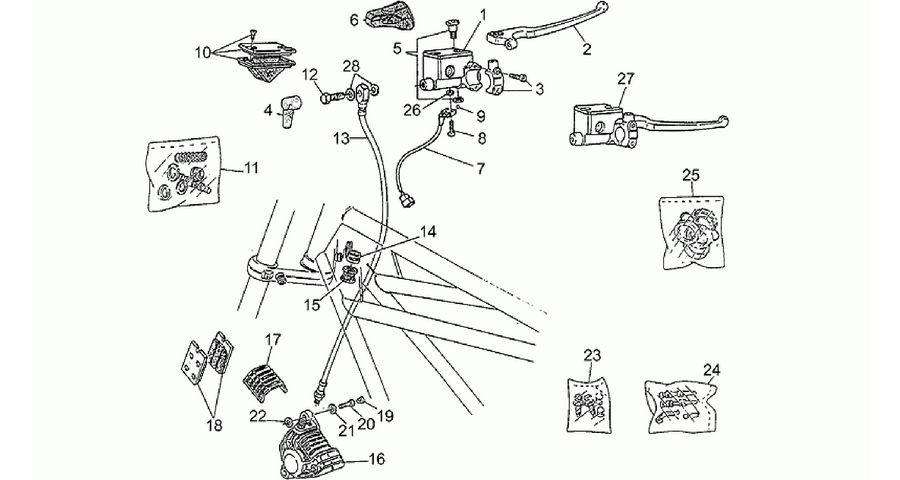 RH Front brake system