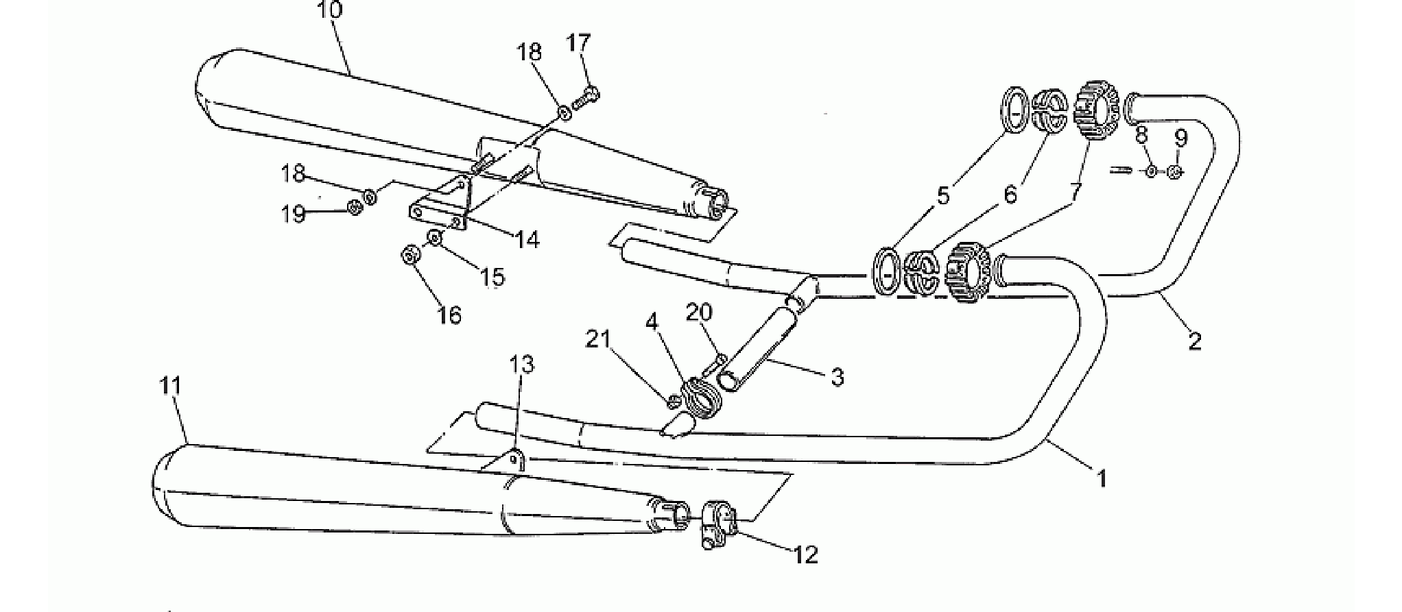 Exhaust unit