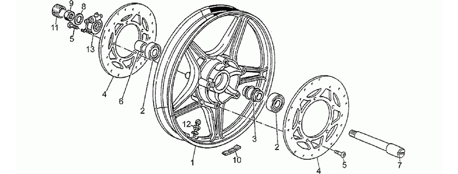 Front wheel