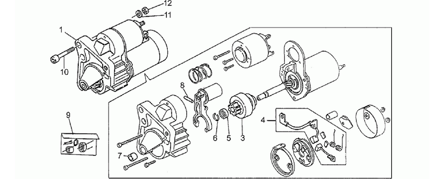 Starter motor