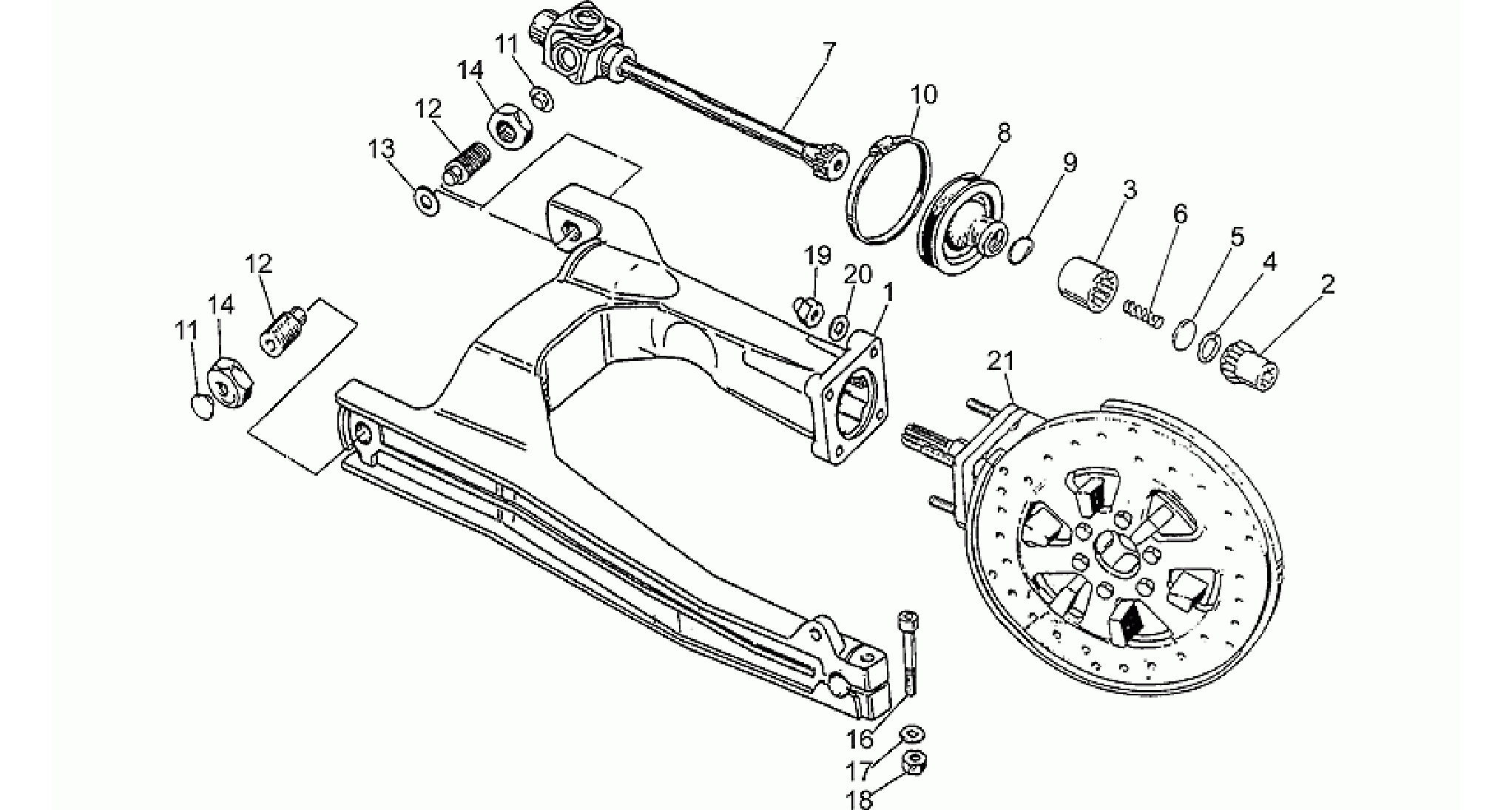 Swing arm