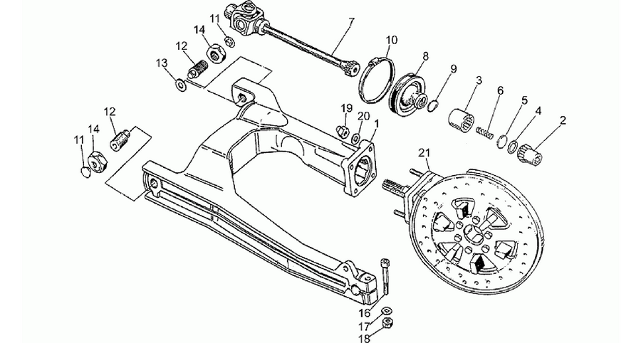 Swing arm
