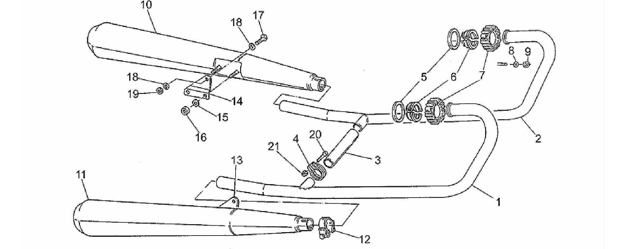 Exhaust unit