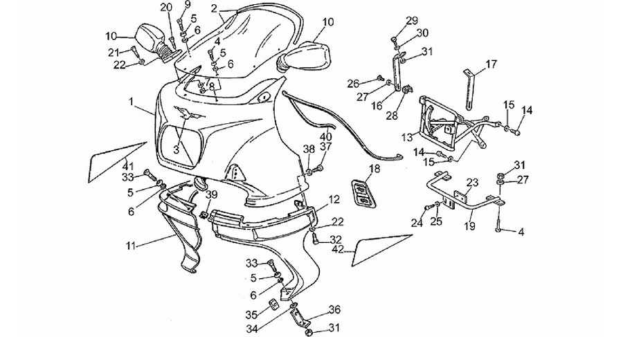 Front body - Front fairing