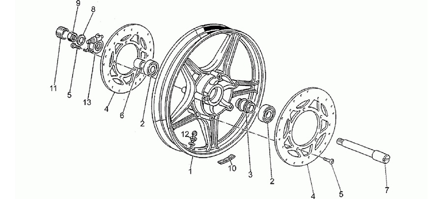 Front wheel