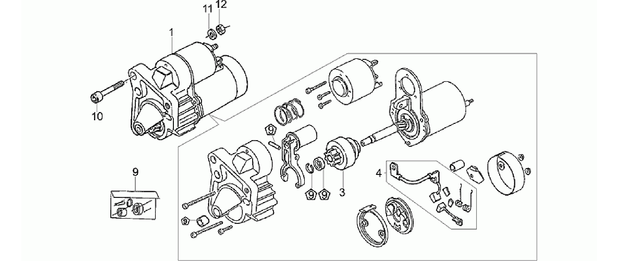 Starter motor