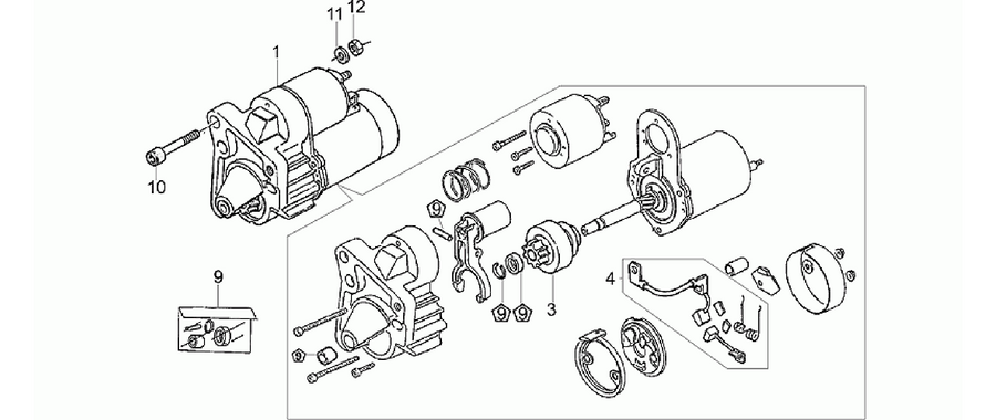 Starter motor