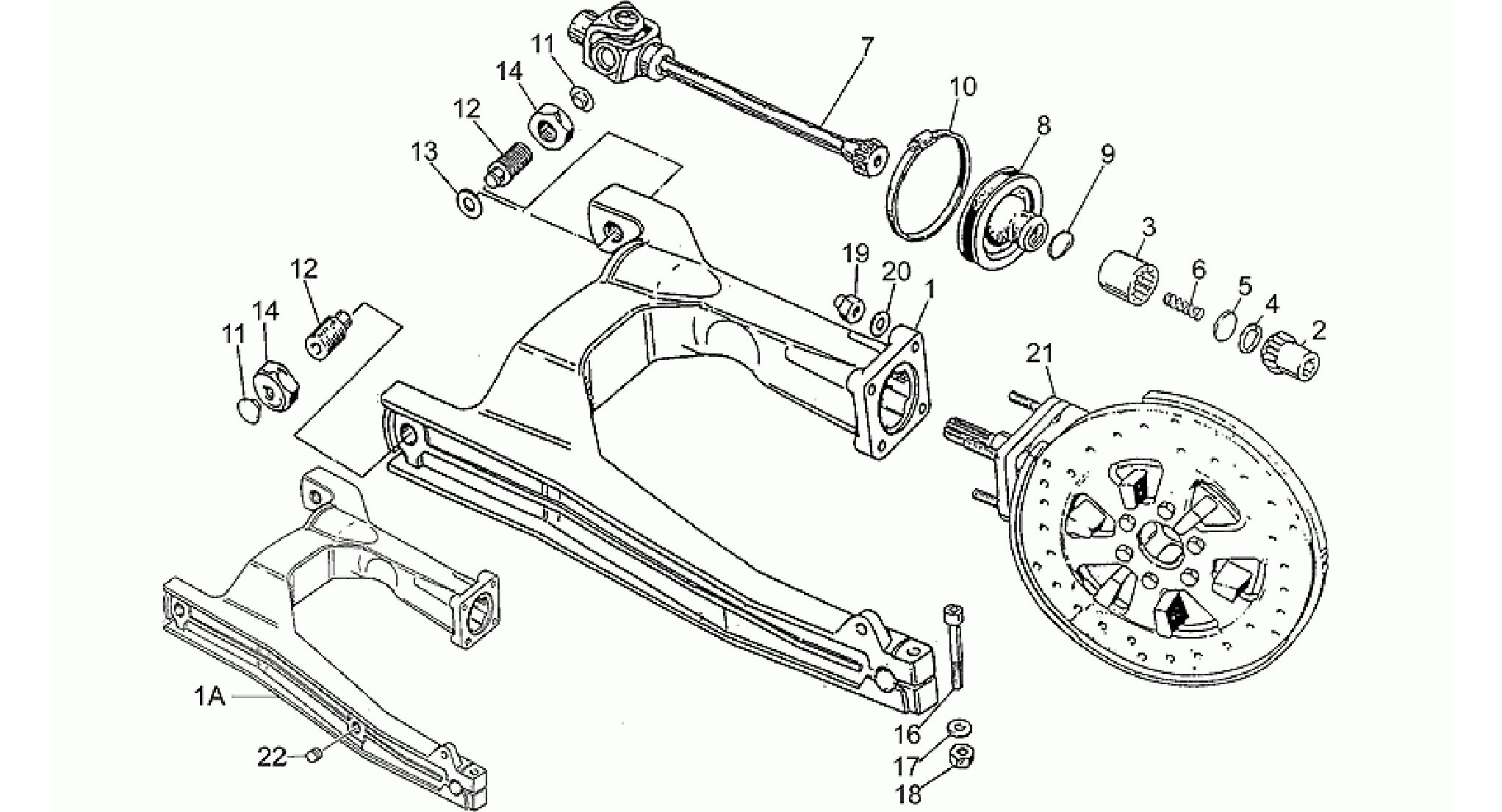 Swing arm