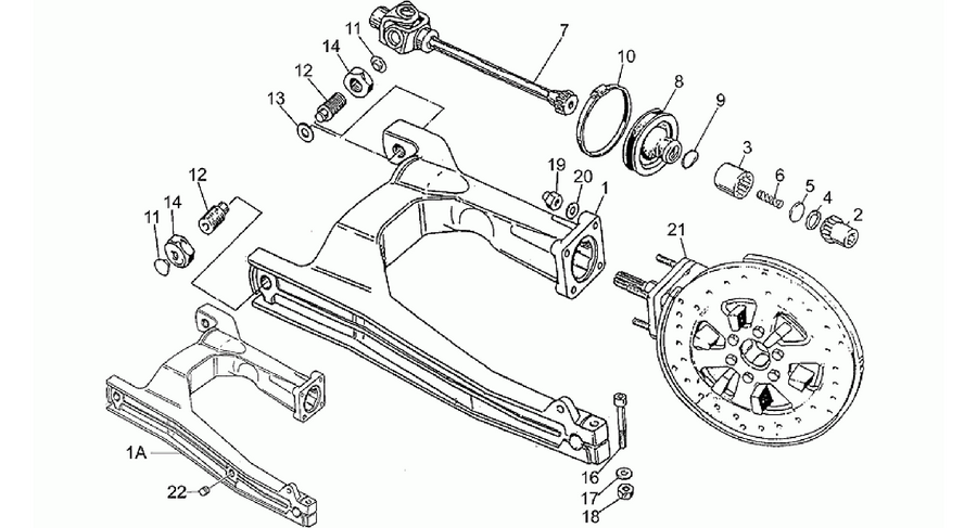 Swing arm