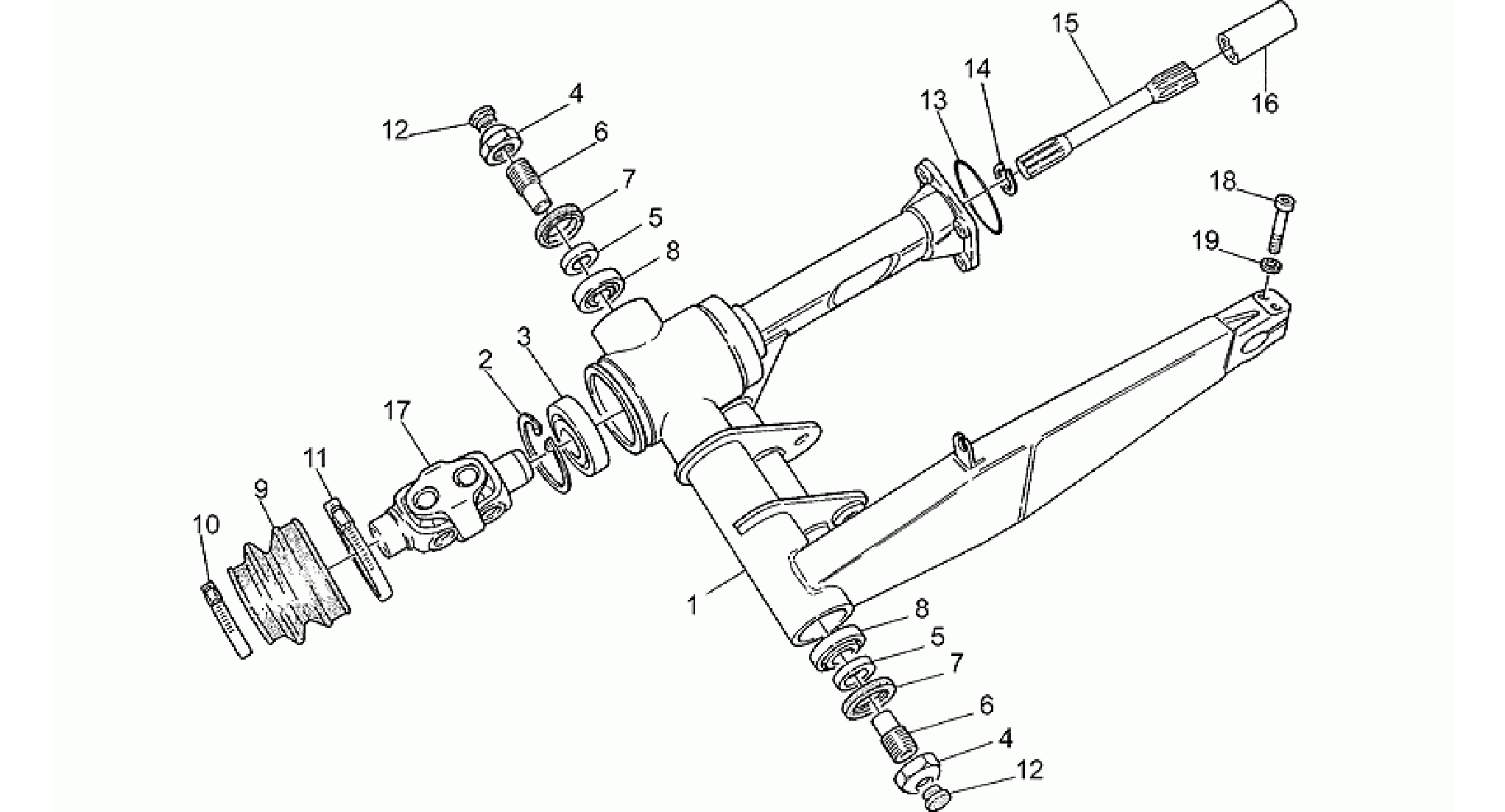 Swing arm