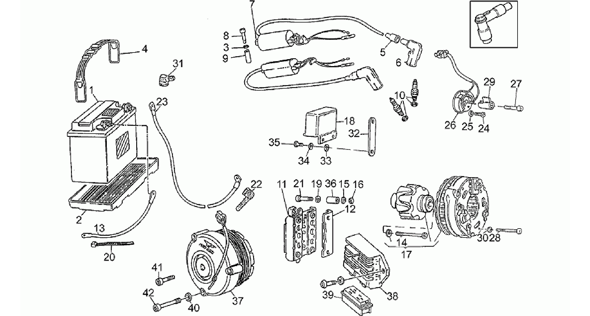 Battery - Motoplat ignition