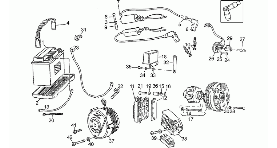 Battery - Motoplat ignition