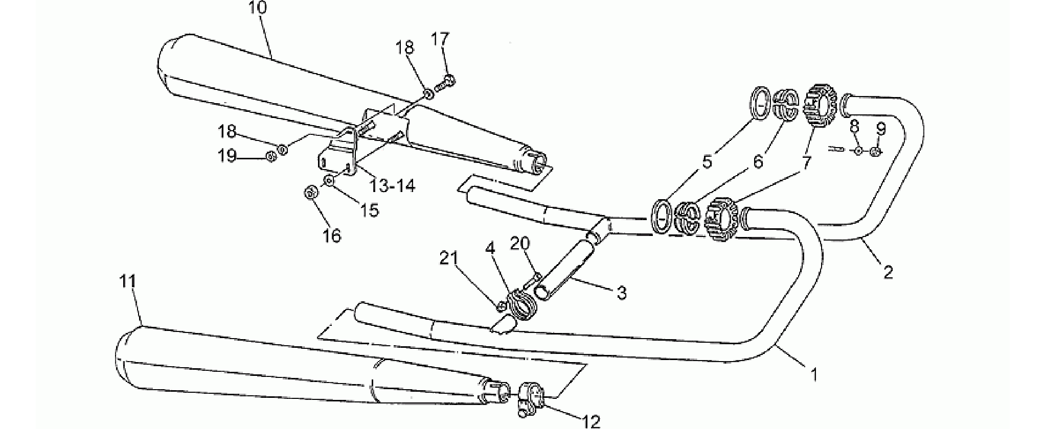 Exhaust unit