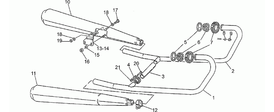 Exhaust unit