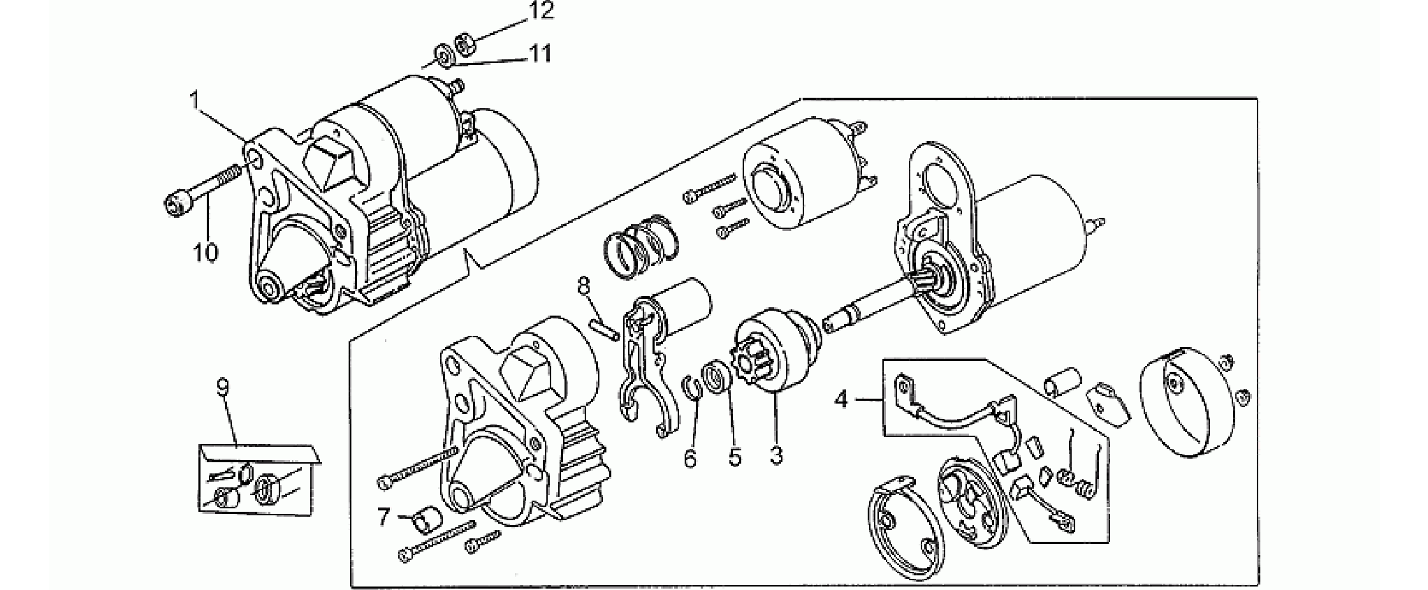 Starter motor
