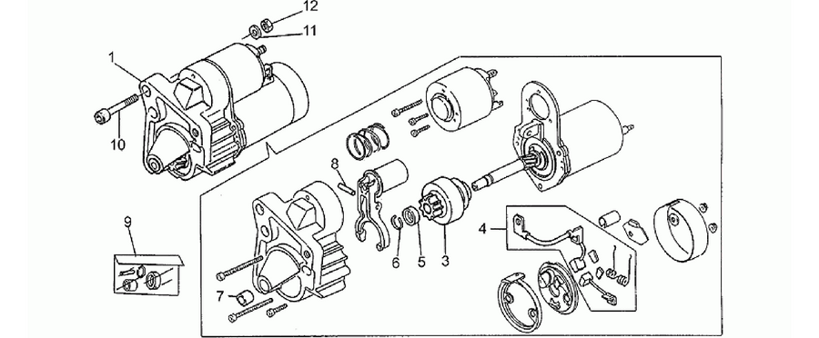 Starter motor