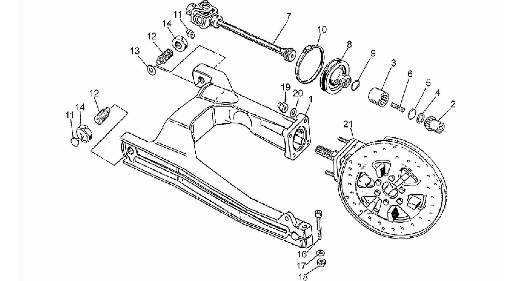 Swing arm
