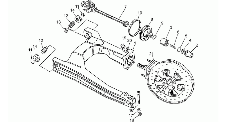 Swing arm
