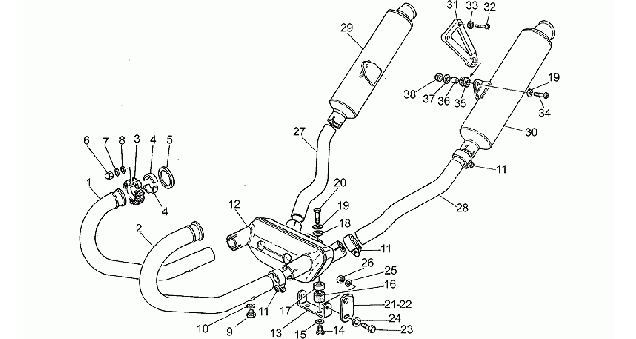 Exhaust unit