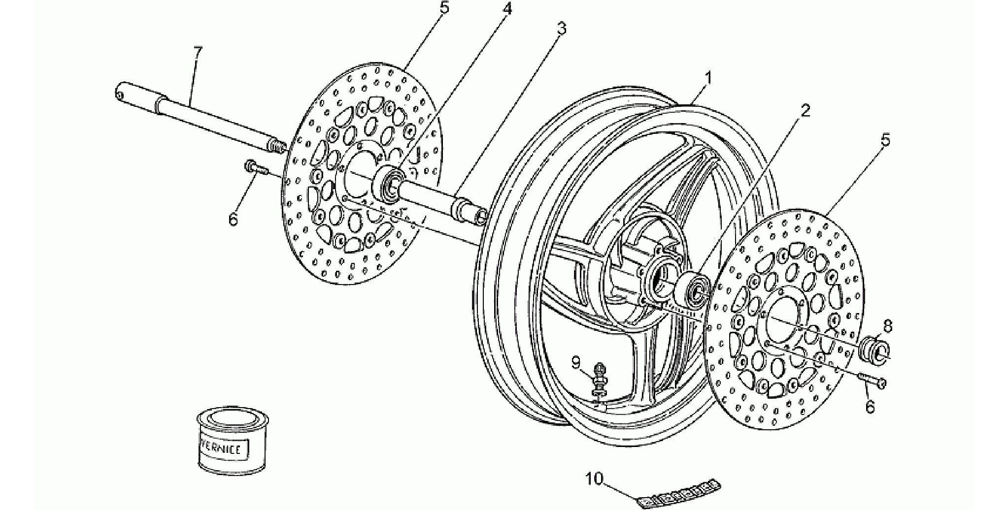 Front wheel