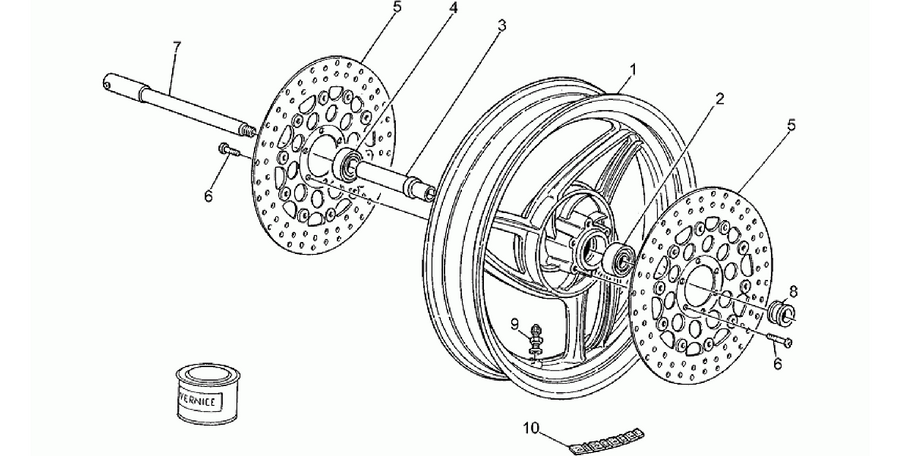 Front wheel