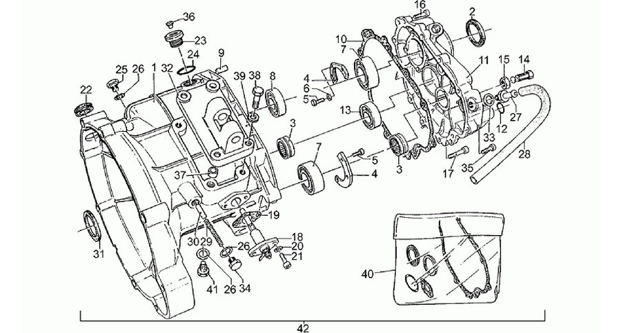 Gearbox housing