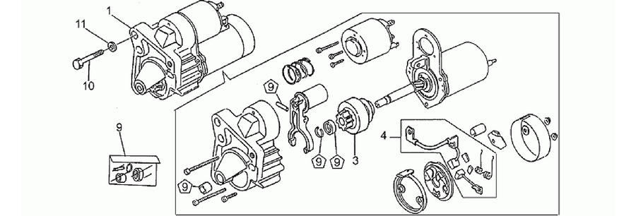 Starter motor
