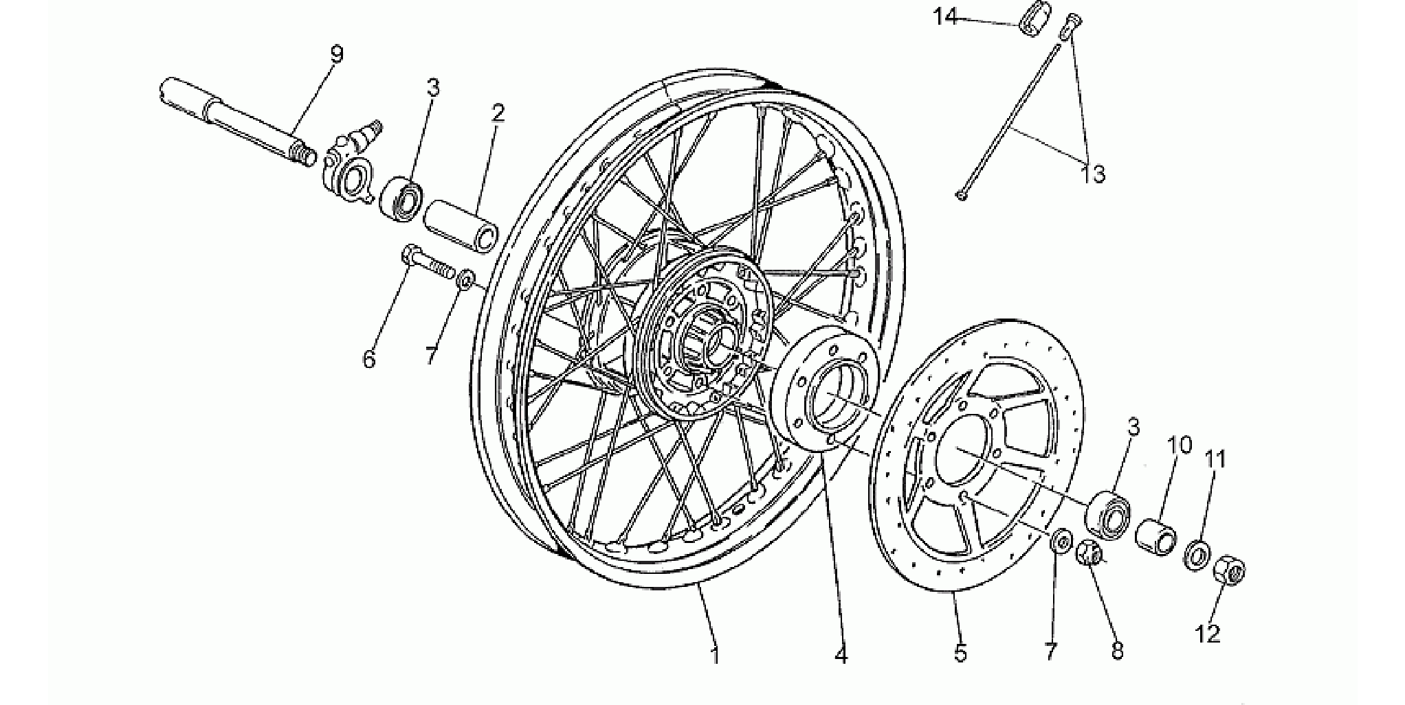 Front wheel