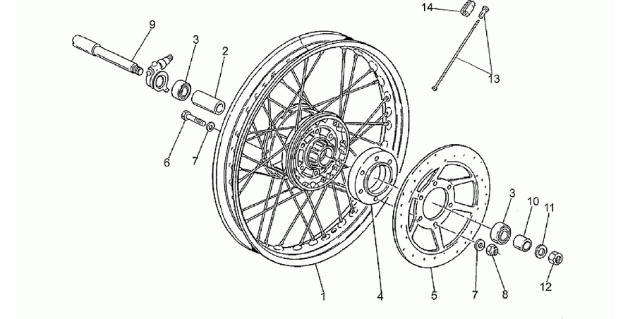 Front wheel