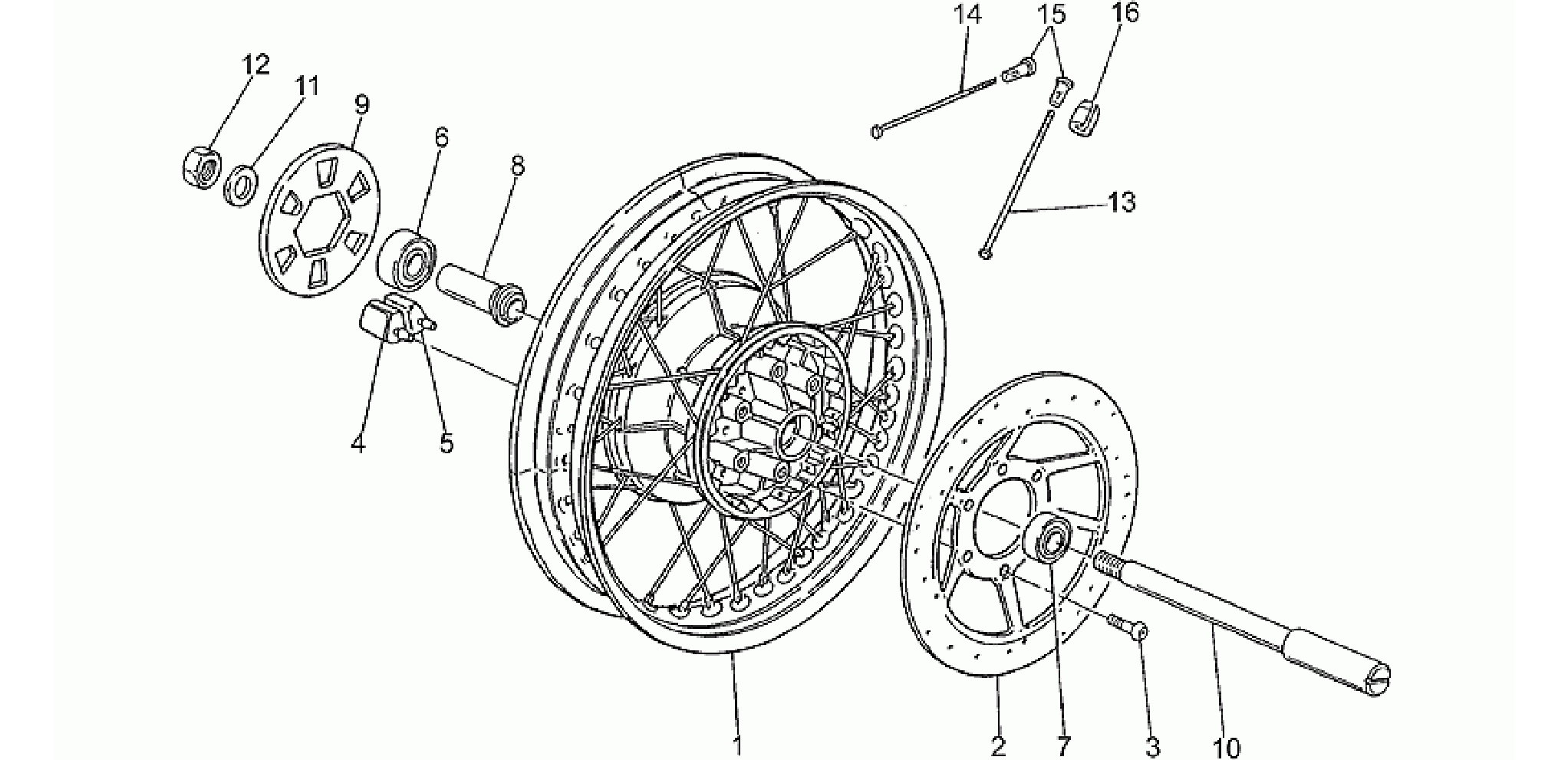 Rear wheel