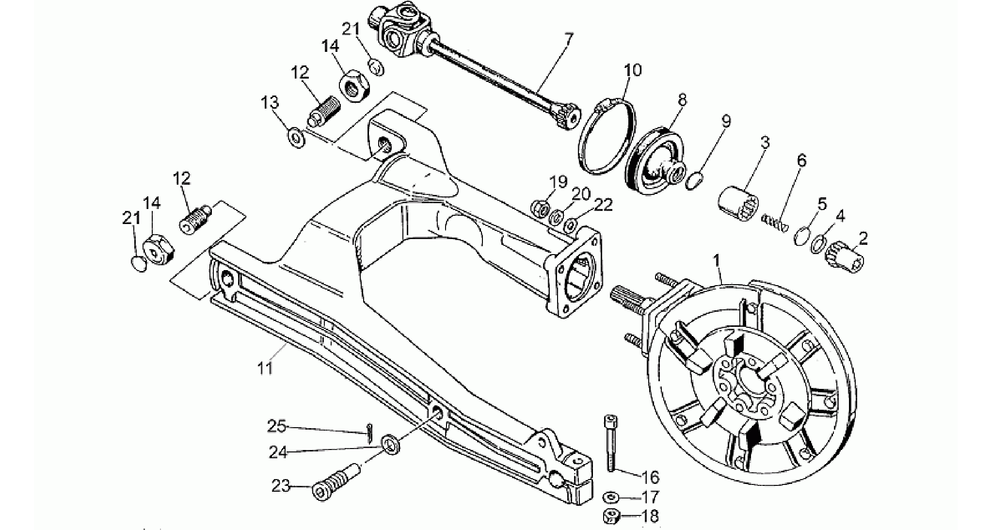 Swing arm
