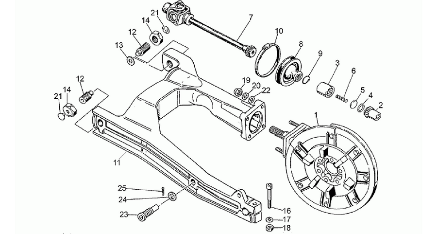 Swing arm